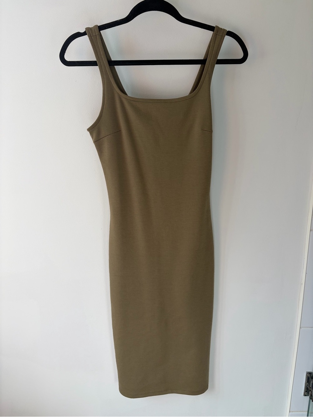 Forever 21 Olive Tank Midi Dress